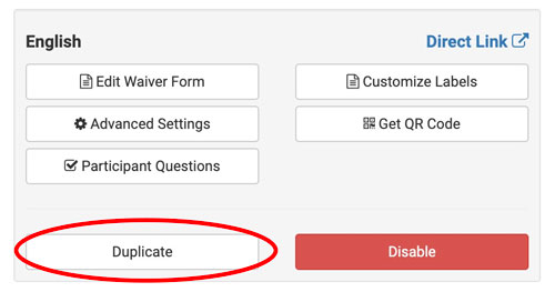 Duplicate waivers in WaiverFile