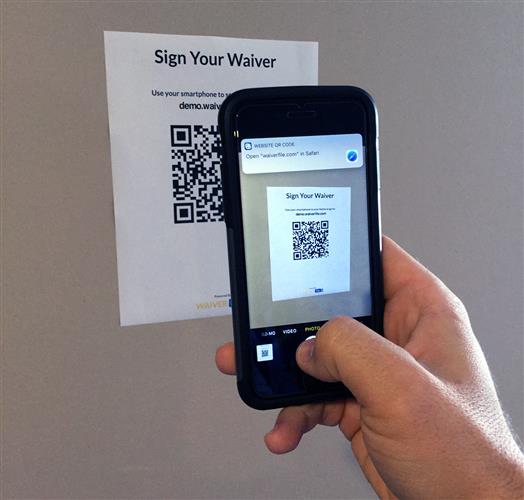 QR code scanning